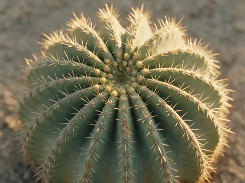 Cacto visto de cima